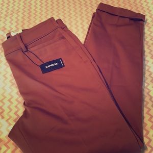 Express mid rise straight chino